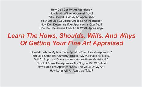 how to get my art appraised